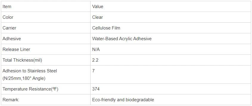 Biodegradable Packing Tape